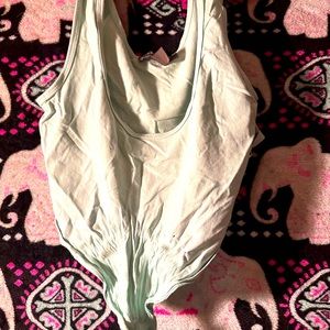 Styled v shape tank top